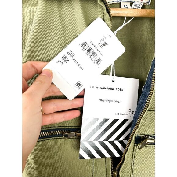 NWT Sandrine Rose TRES COOL FRONT ZIPPER JUMPSUIT Size S - Picture 6 of 16